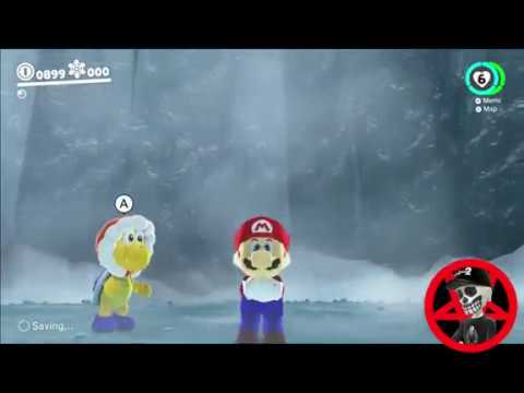 Super Mario Odyssey Guide Snow Kingdom Power Moon # 50