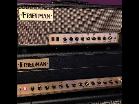 Friedman BE-50 Deluxe vs. Runt-50, All Heavy Metal Riff Battle.