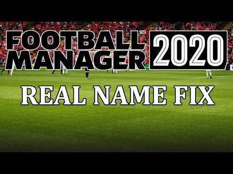 Football Manager 2020 - Real name fix, including Juventus | FM20 licensing fix for clubs