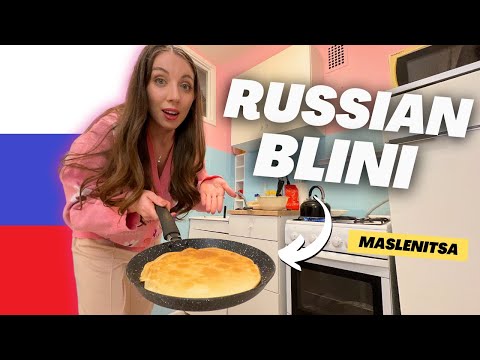 ICONIC RUSSIAN CREPES ✨ Cooking with Russian girl!