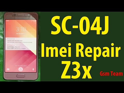 Samsung Galaxy Feel (SC-04J) Imei Repair Z3x Baseband Unknown Imei Null No Service Emergency invalid