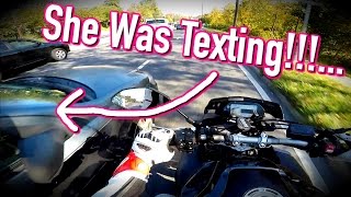 Crazy GIRL almost KILLS Me... / FZ10 VS Mustang GT / Rev Bombed Girls / Merged into 3 times