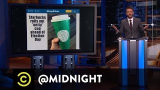 Starbucks Outrage - @midnight with Chris Hardwick