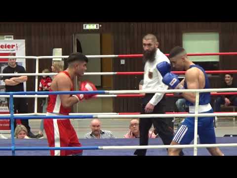 Boxen: Diyar Erdem - Soufiane Douzi (1. Runde Hessische Mannschaftsmeisterschaften #15)