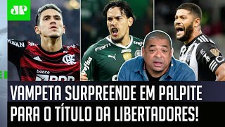 ‘Para mim, o favorito para ganhar a Libertadores é o…’: Vampeta surpreende em palpite