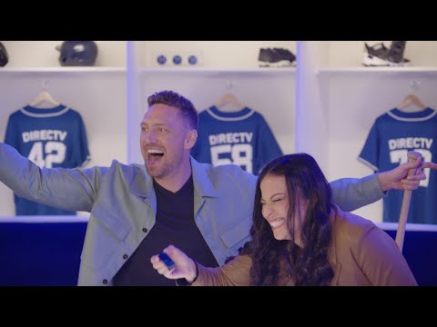 Trivia Tower with Hunter Pence + Alexis Pence | DIRECTV Studio