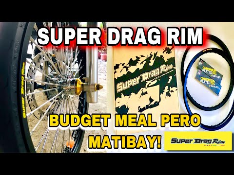 PALIT RIMSET! | SUPER DRAG RIM PLUS SMALL HUB | SMASH 115 STREET BIKE CONCEPT