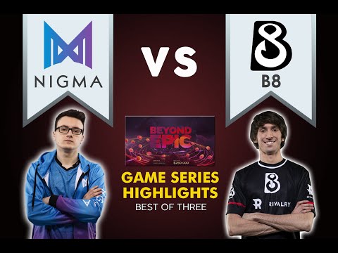 NIGMA vs B8 Full Game Series HIGHLIGHTS | BO3 | Dota 2 | Group Stage BEYOND EPIC | EU VS CIS |