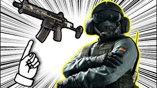 【R6S】イェーガー の銃強すぎ！#23ソロでダイヤ帯目指して