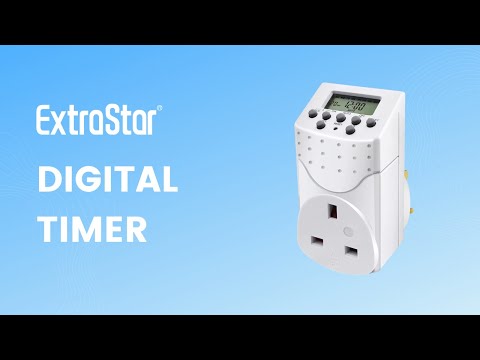 ExtraStar Digital Timer (EMT757) Setup Guide - Program Your Home Appliances with Ease!