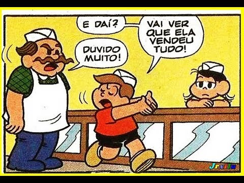 Magali e Quinzinho - A dúvida, Quadrinhos Turma da Mônica