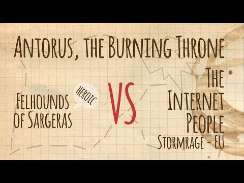 7.3.2 - Felhounds of Sargeras Heroic - Antorus the Burning Throne  - Enhancement Shaman PoV
