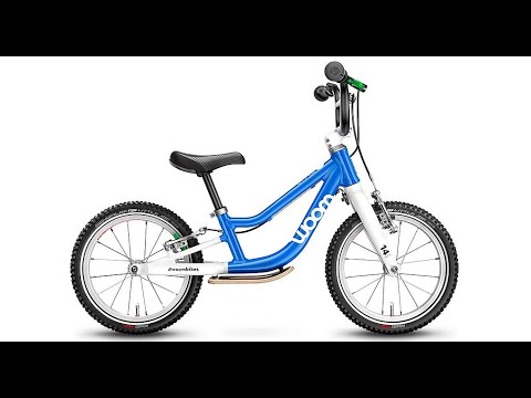 Scharfes Teil: Woom 1 plus Kinderlaufrad. Superleicht und exklusiv. Woom Test und Erfahrungen.