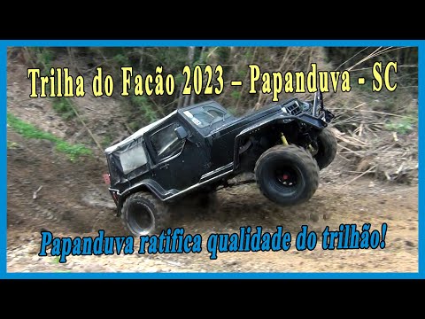 SportMachine Trilha do Facão 2023 – Papanduva   SC