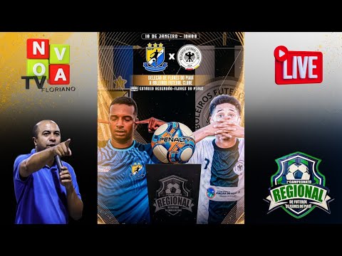 SEL DE FLORES X BOLEIROS DE RIBEIRA - Regional de Flores do PI 2025 - AO VIVO