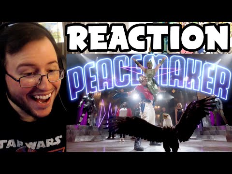 Gor's "Peacemaker's AMAZING Opening Credits/Intro" REACTION (Top Tier Intro!)