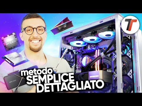 Come ASSEMBLARE un PC - SUPER GUIDA DEFINITIVA 2025 - STEP by STEP (Intel, AMD, NVIDIA)