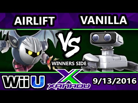 S@X 167 - Airlift (Metaknight) Vs. SL | Vanilla (R.O.B.) SSB4 Tournament - Smash Wii U - Smash 4