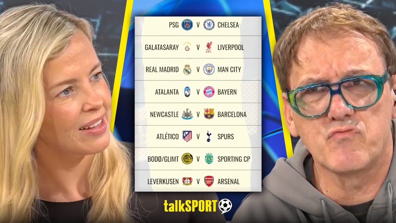 "MASSIVE TEST!" Tony Cascarino & Shebahn Aherne REACT to the Champions League Round of 16 Draw!