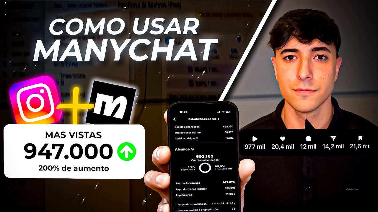 Cómo usar MANYCHAT | Crecer y aumentar seguidores en INSTAGRAM 2024