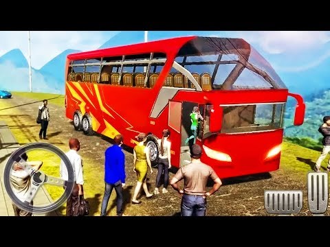 Mountain Bus Driver Simulator 2019: Offroad Bus - Android GamePlay