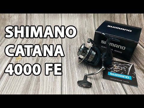 Розпаковка: Котушка Shimano Catana 4000 FE