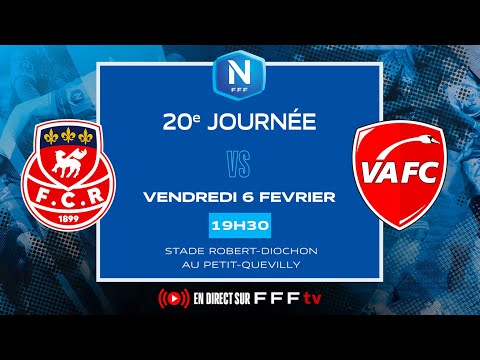 J20 I FC Rouen 1899 vs Valenciennes FC en replay I National FFF 2025-2026