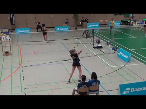 German Open U17 Diede Odijk vs Frederikke Oestergaard