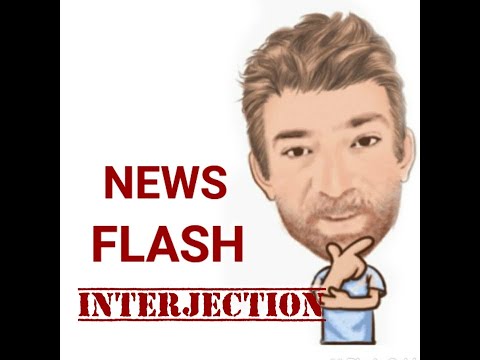 English Tutor Nick P Interjections (121) Newsflash - Origin