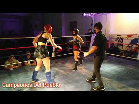 🥊Samira Palacios Vs Belen Aguirre - KICK BOXING - AMATEUR - Campeones Del Pueblo - Siempre Humilde