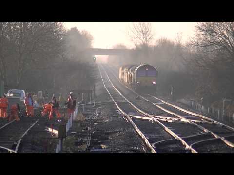 66150 On Loaded Margam Round Oak Steel Through Ashchurch 4 12 12