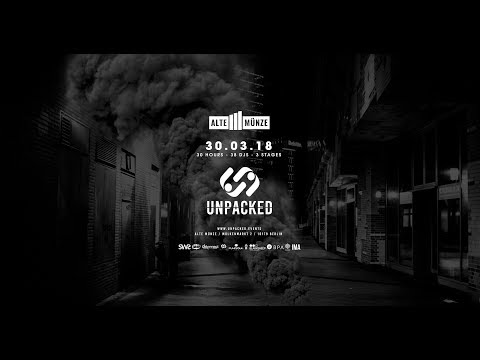 Unpack Events Berlin - Alte Münze - 30.03.18