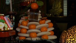 12月30日【びわ湖放送ニュース】石山寺でお餅飾り