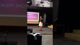 Tyler Joseph &quot;Prove Me Wrong&quot; Cover Performance by Keanna Rainie - ISAS Talent Show 2018