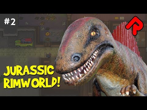 Recreating a T-REX from DNA! | JURASSIC RIMWORLD (#2)
