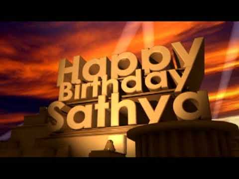 Happy Birthday Sathya