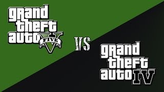 GTA V vs GTA IV