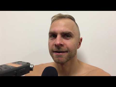 Szatnia po meczu Stelmet Enea BC Zielona Góra - Lokomotiv Krasnodar 67:72