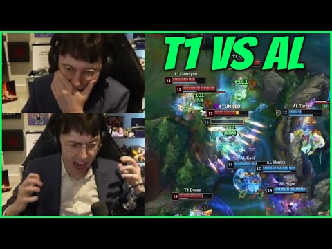 Caedrel Reacts To Ending Of BANGER T1 VS AL Series