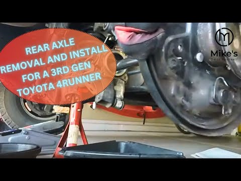 Rear Axle Removal and Install Toyota 4Runner