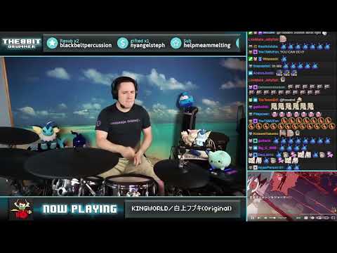 【6th Playthrough】The8BitDrummer // Shirakami Fubuki - KINGWORLD (FULL COMBO !)
