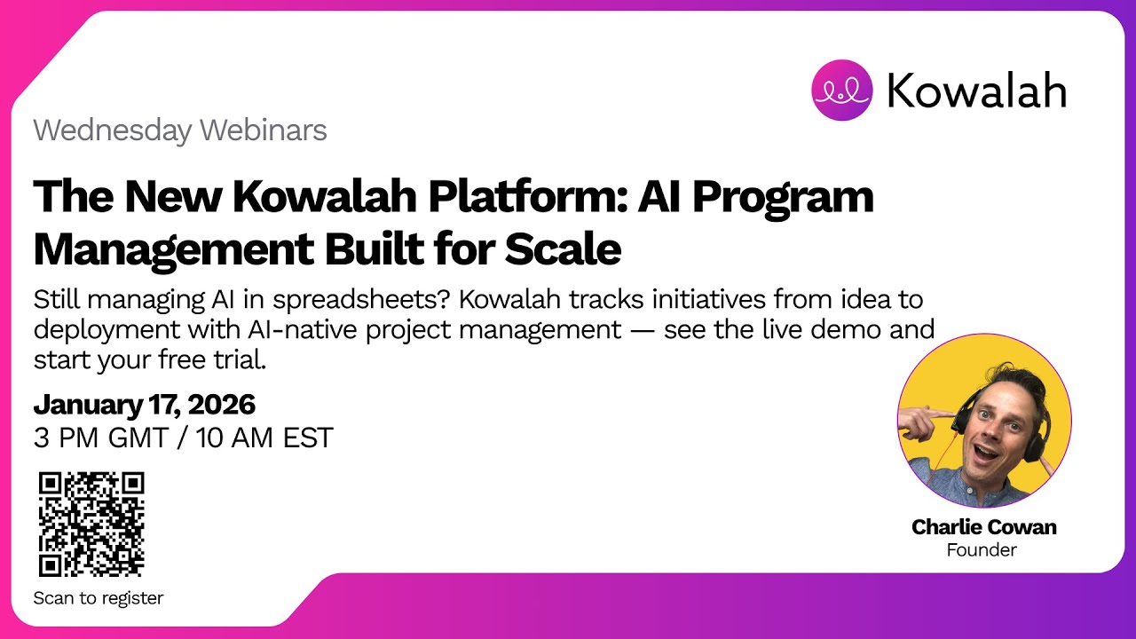 The New Kowalah Platform: AI Program Management Built for Scale