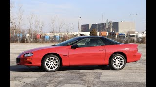 Video Thumbnail for 1998 Chevrolet Camaro Z28 Coupe