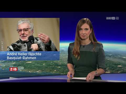 Basquiat Rahmen von Heller erstellt - kindischen Streich - ORF 2. November 2022