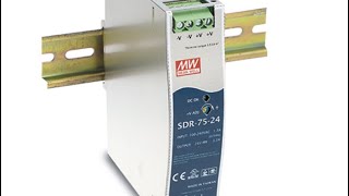 Mean Well SDR-75-24 Napájecí Slim zdroj na DIN