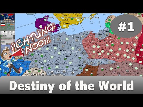 ACHTUNG! Noob - #1 Destiny of the World - Gameplay Deutsch German
