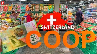 Fresh Grocery Prices in Switzerland 🛒🇨🇭COOP || Swiss Supermarket Price