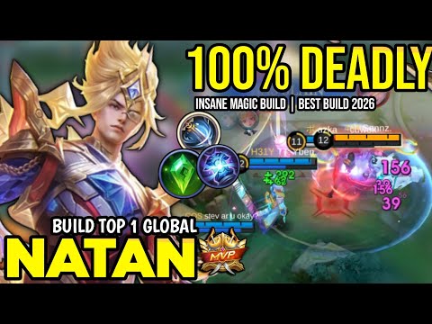 NATAN BEST BUILD 2026 | BUILD TOP 1 GLOBAL NATAN GAMEPLAY | MOBILE LEGENDS✓