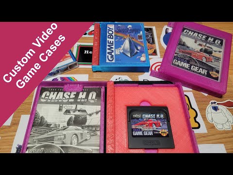 Game Room Extra: 3D Printing Custom Video Game Boy Cases