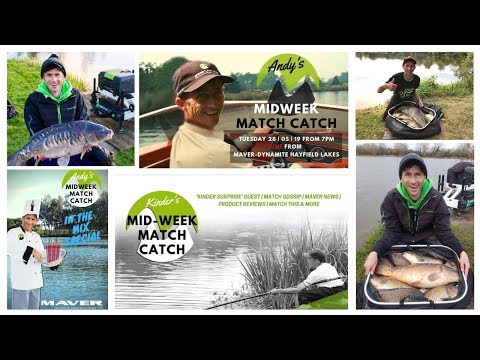 The Real Andy Kinders Tuesday Night  Match Catch | Behind The Scenes Footage | Hayfield Lakes